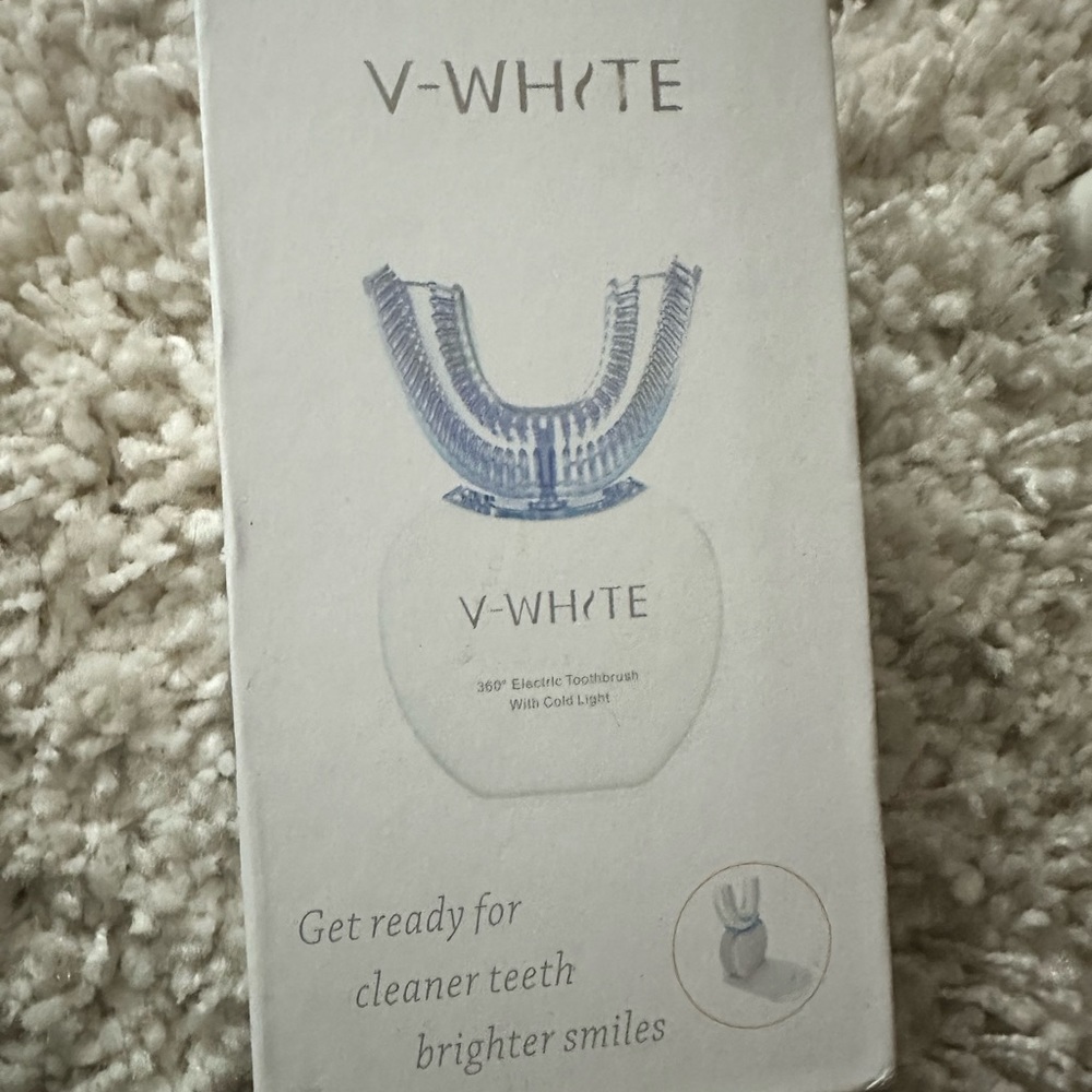 V-White Electric Toothbrush: Whitening Tool. New Ultrasonic U-Shaped Too… - Picture 2 of 5